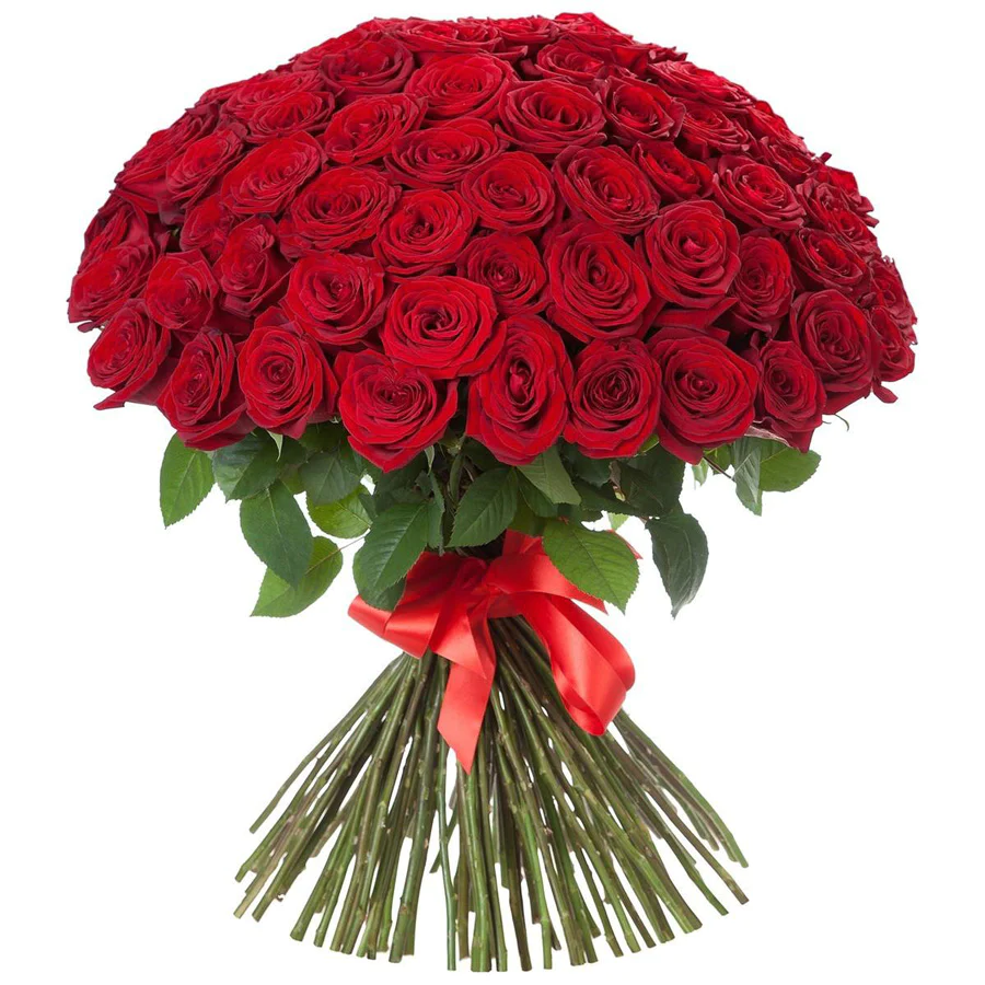 Luxury 100 Red Roses
