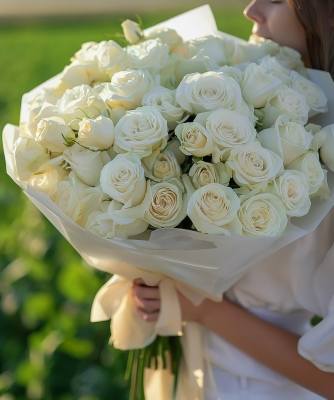 Luxury Avalanche Rose Bouquet