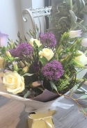 Rose Alium & campunula Bouquet