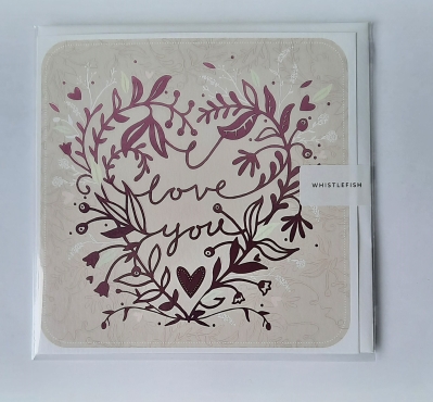 Love You Greetings Card