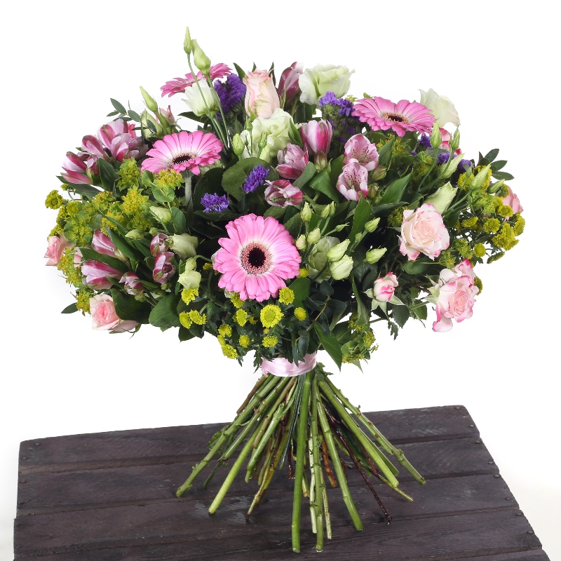 Hand crafted Florist choice hand tied