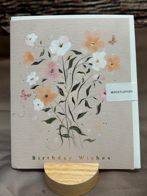 Birthday Wishes Floral Card