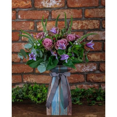 Rose and Clematis Vintage Bouquet