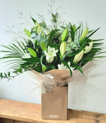 White Lily Bouquet