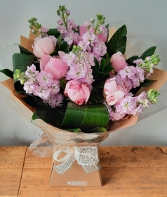 Scented Peony and Stock Bouquet