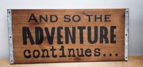 Adventure Sign