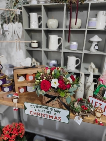 NOEL FESTIVE HAT BOX