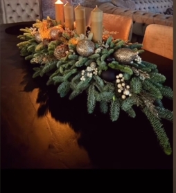 Luxury Long & Low Table arrangement