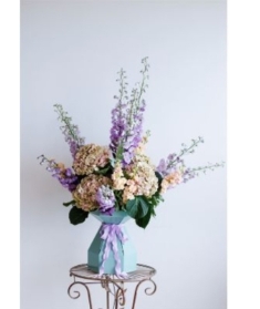 Delphinium & Hydrangea Bouquet