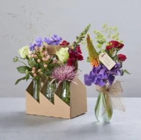 Seasonal jam jar trio