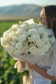 Luxury Avalanche Rose Bouquet