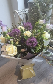 Rose Alium & campunula Bouquet