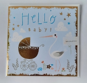 Hello Baby Greetings Card