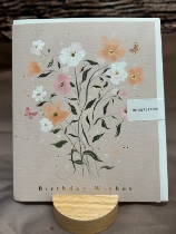 Birthday Wishes Floral Card