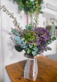 Delphinium & Hydrangea Bouquet