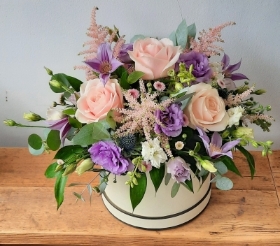 Handcrafted Hat Box