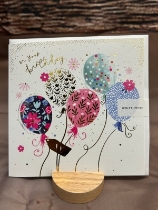 On Your Birthday Balloons Card