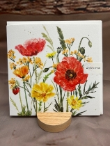 Poppy Floral Card