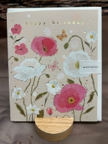 Ranunculus Happy Birthday Card