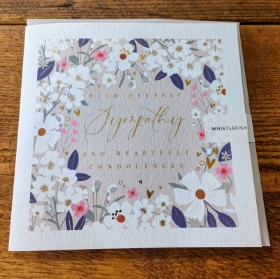 Sympathy Card Floral