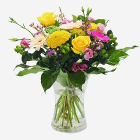 Welcome cheer vase