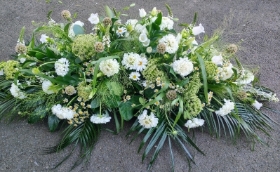 Wild flower basket spray